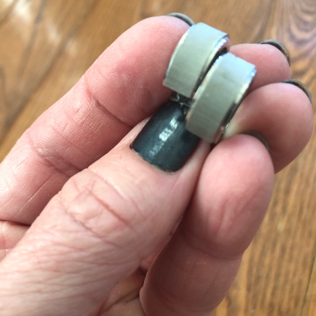 Cuff Stainless Steel Earrings